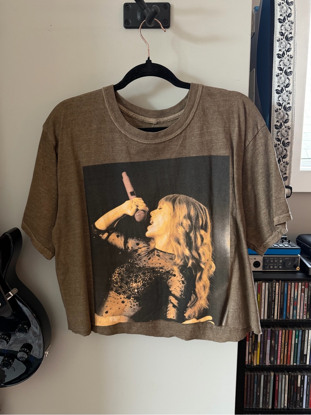 Red Taylor's Version Crop Top